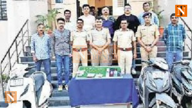 Hudkeshwar Police Arrest Gang Behind 12 Thefts, Stolen Items Worth ₹10.90 Lakh in Nagpur